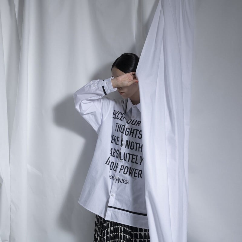 THOMAS MAGPIE トーマスマグパイ logo shirt 【2211103】 | THOMAS MAGPIE トーマスマグパイ logo shirt 【2211103】 |