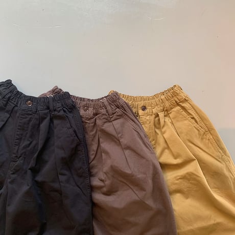 HARVESTY     CIRCUS PANTS　サーカスパンツ　　COL: 19（ブラック）