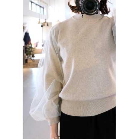 Thomas magpie     tulle knit