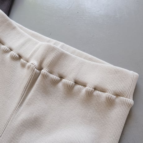BATONER　Women KNIT RIB PANT　BN-22SL-016