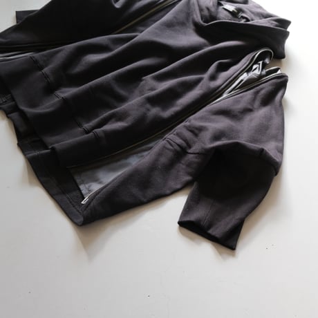 NAKAGAMI　ナカガミ　2WAYデザインパーカー　M0121A0037 　BLACK
