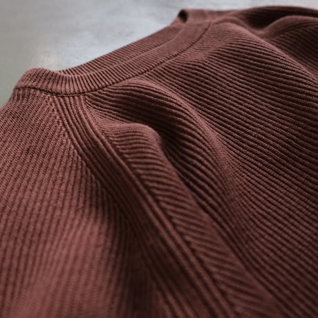 BATONER　Men HIGHCOUNT LINEN CREW NECK　BN-22SM-019