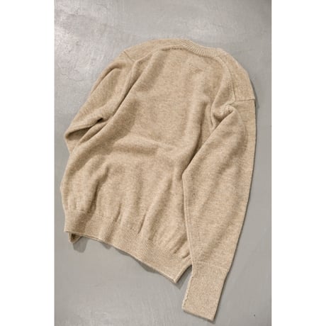 BTONER Men BABY ALPACA KURUMI TENJIKU V CARDIGAN