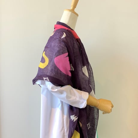 YARN＆COPPER　CEST LA VIE  リネンロングストール