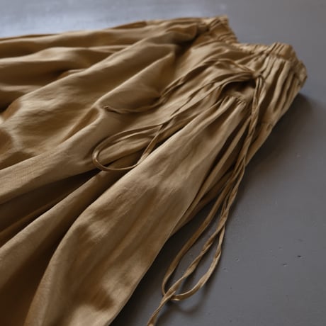 suzuki takayuki　long skirt Ⅱ　Ａ211-31　gold