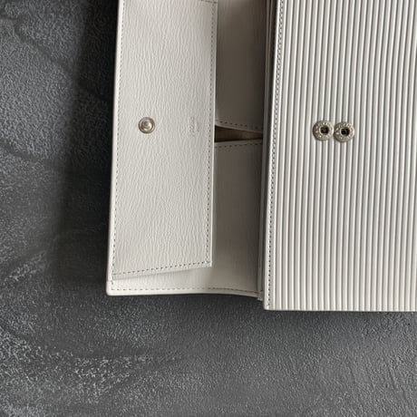 cardboard long wallet　 gray