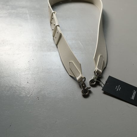 intoxic.　LEATHER STRAP silver　AC-007G
