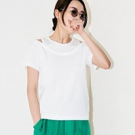 THOMAS MAGPIE  layered tee shirt【2232808】