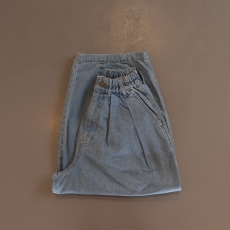 HARVESTY　DENIM CIRCUS PANTS　デニムサーカスパンツ 　ライトブルー　A11801 -93