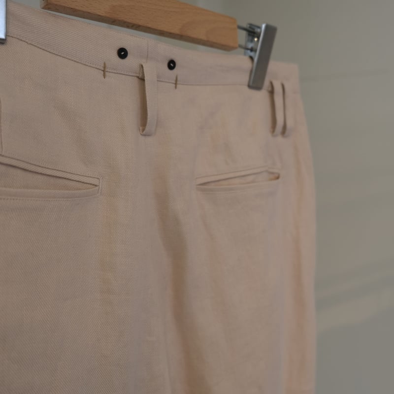 suzuki takayuki wide legged pants Ⅰ S222-20 |
