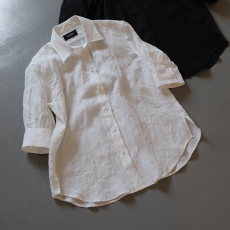 SINME　リネンH/Sシャツ　SS14-15