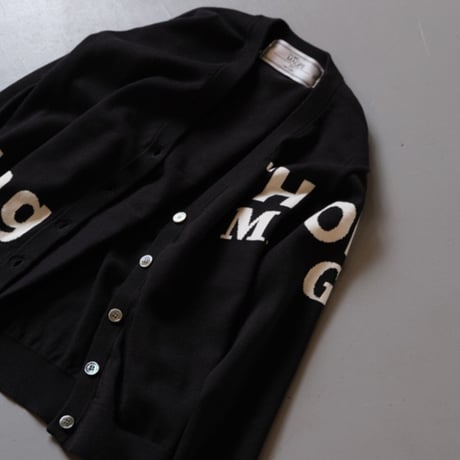 Thomas magpie   logo cardigan【2211702】