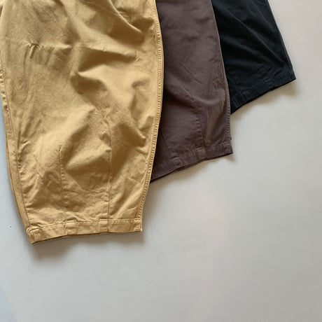 HARVESTY     CIRCUS PANTS　サーカスパンツ　　COL: 19（ブラック）