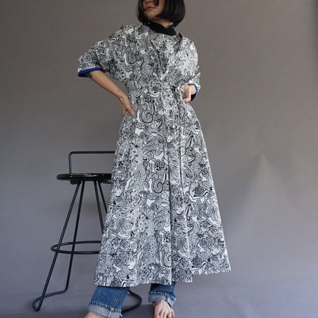 THOMAS MAGPIE　zentangle print one-piece【2213401】