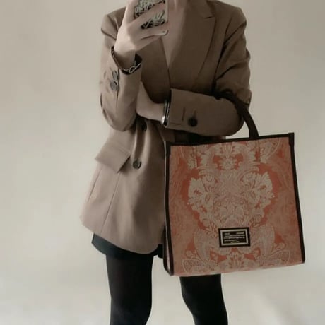 intoxic.　DAMASK JACQUARD LARGE TOTE　DA-001