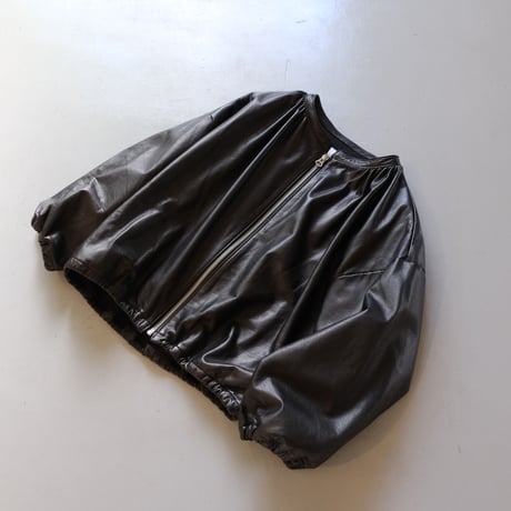 SISII 　 Cropped Gather Jacket　~BLACK~