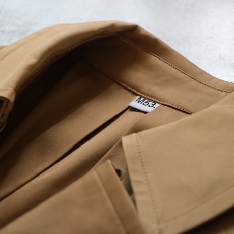 M53. - VISMY TRENCH COAT（ UNISEX ）BEIGE【 MA-004 】