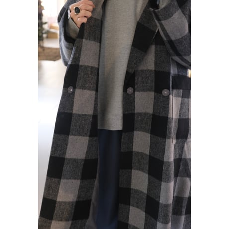 THOMAS MAGPIE　 Buffalo Check Coat　2254211