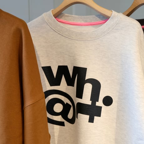 Thomas magpie sweat standard “WH@T”   2243870