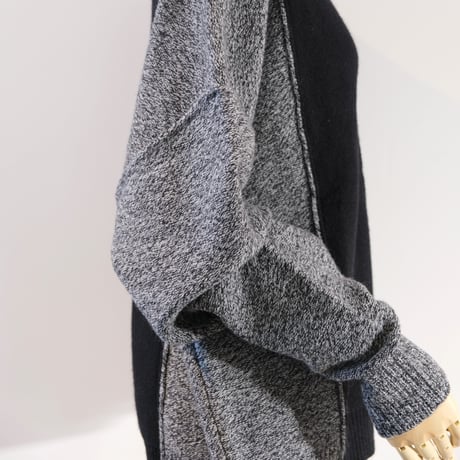 M53.　panel knit　（ UNISEX ）【 MK-005 】 Mサイズ
