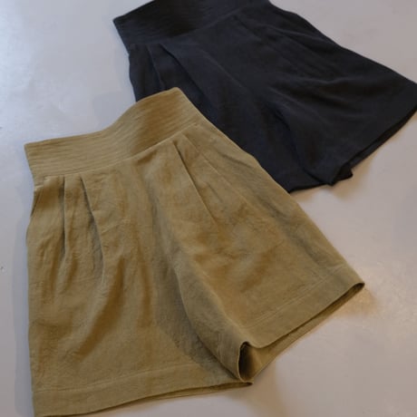 SINME　シンメ　リネンショートパンツ　S22SS-03-02
