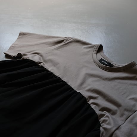 SINME　シンメ　Tシャツワンピース　S22SS-11