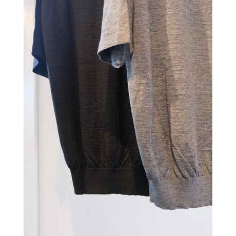 BATONER  MEN  CHOMA HENLEY NECK SHORT SLEEVE　BN-26SM-062