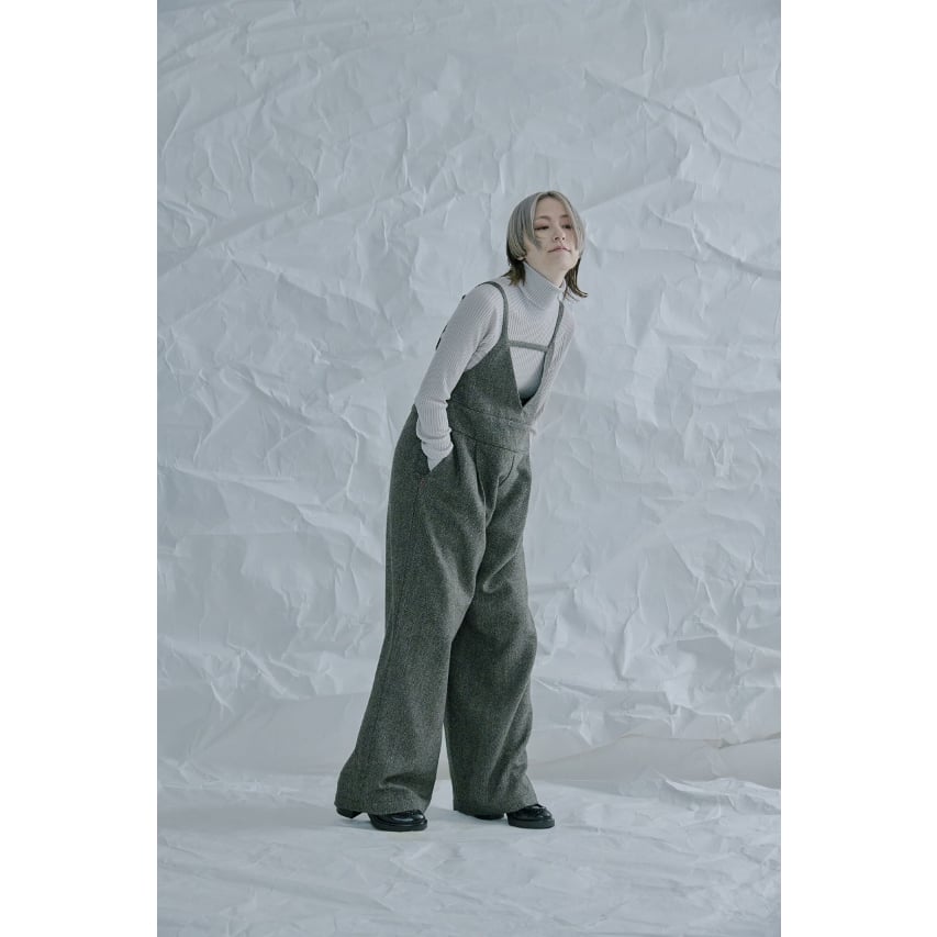 THOMAS MAGPIE★butcher overalls サロペット Thomas magpie herringbone overall | geep