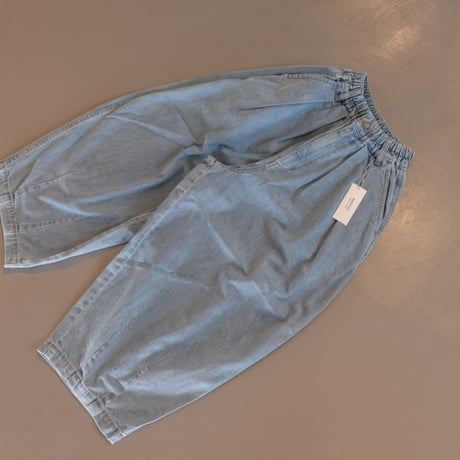 HARVESTY　DENIM CIRCUS PANTS　デニムサーカスパンツ 　ライトブルー　A11801 -93