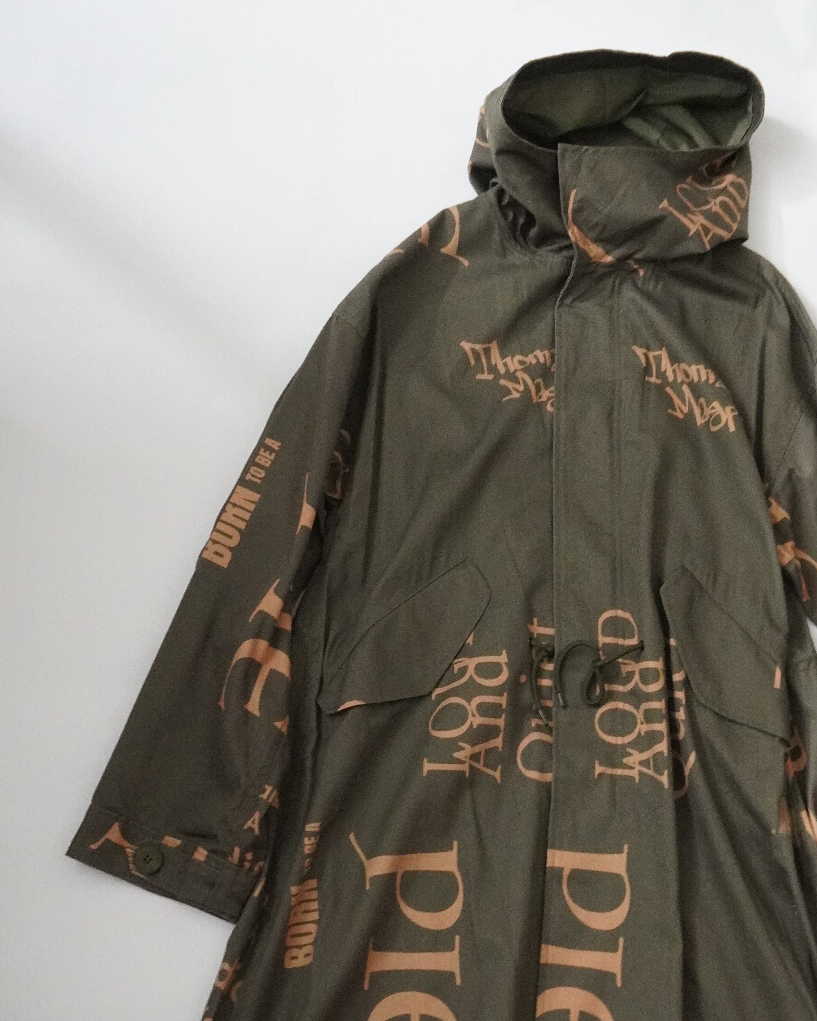 THOMAS MAGPIE トーマスマグパイ cotton snow parka 【22132