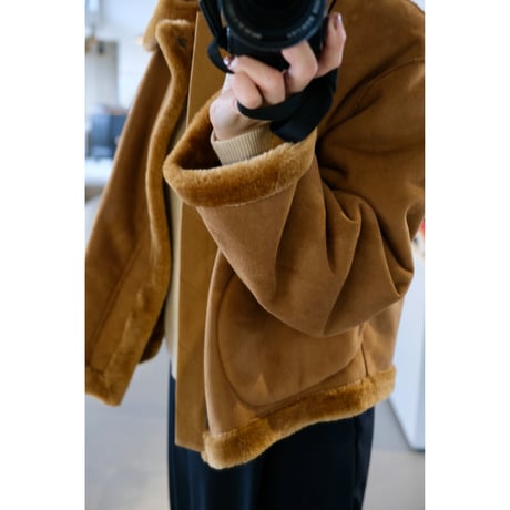 VACHEMENT  Eco Mouton Short Blouson