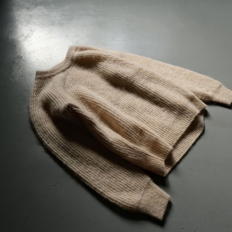 BATONER　SUPER KID MOHAIRCREWNECK　BN-21FL-053