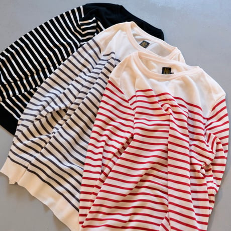 BATONER  Woman   CELLULOSE CASHMERE BORDER LONG SLEEVE    BN-24FL-001