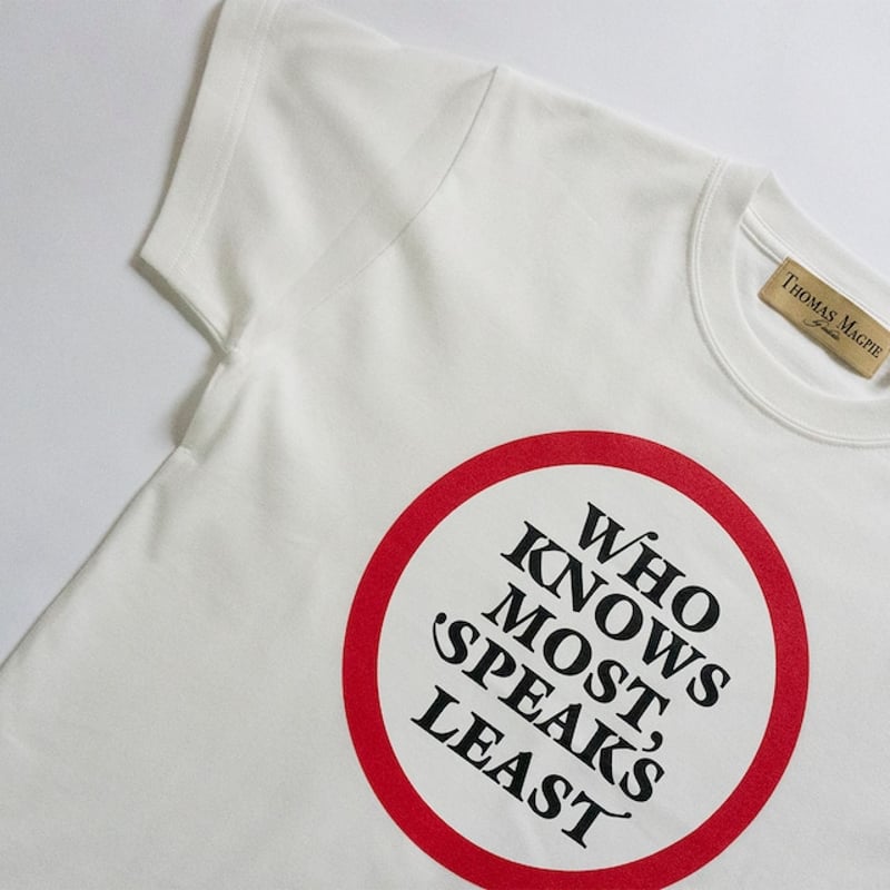 THOMAS MAGPIE tee shirt (mini) who knows most,