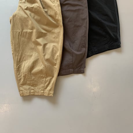 HARVESTY     CIRCUS PANTS　サーカスパンツ　　COL:34　KHAKI　BEIGE　カーキベージュ