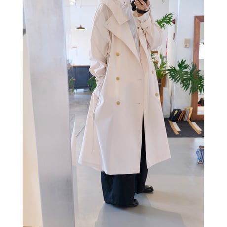 VACHEMENT  Taffeta Trench Coat
