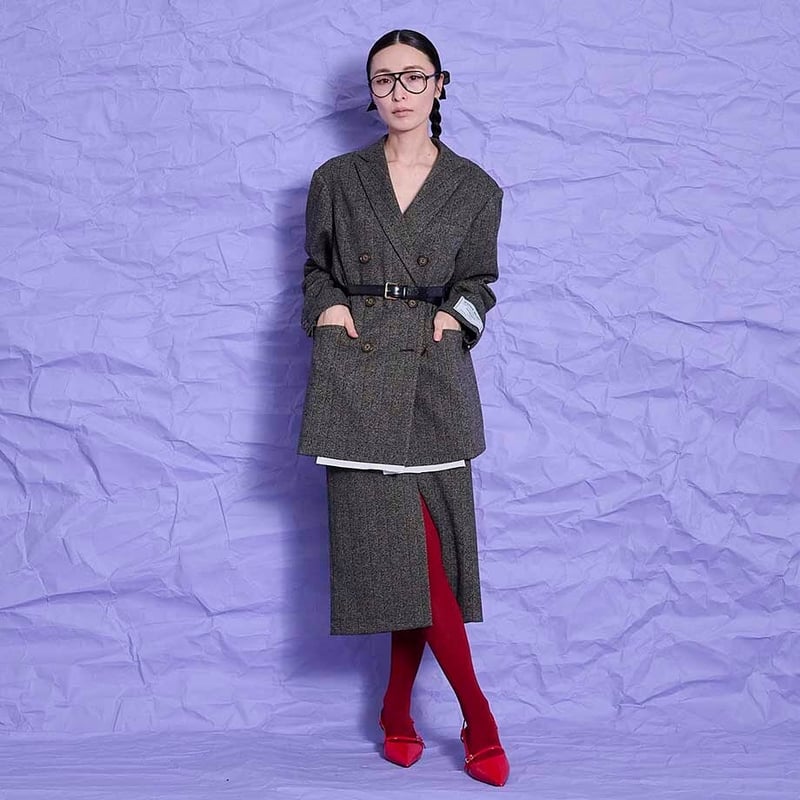 Thomas magpie herringbone tailored jacket 22