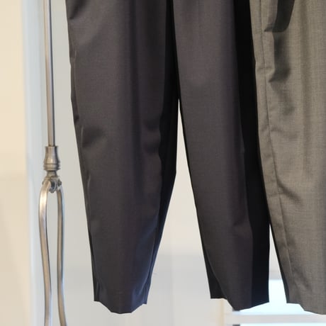 BATONER　Men SUMMER MOHAIR 2TUCK PANTS BN-24SM-012