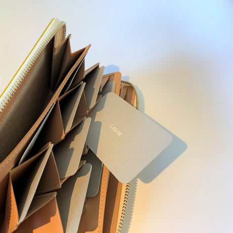 POP-UP LONG WALLET　/　YELLOW