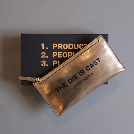 INTOXIC.  Twin long wallet champagne
