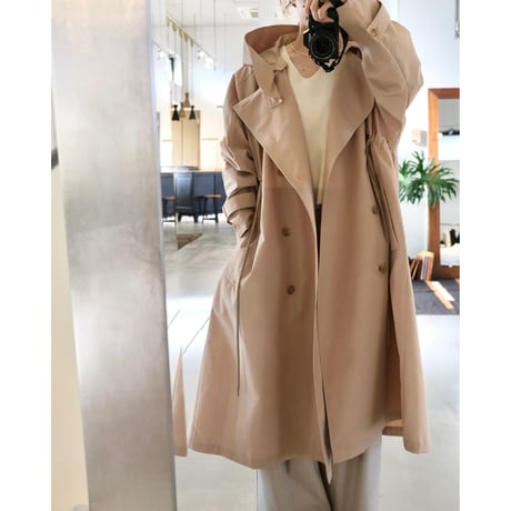 VACHEMENT  Taffeta Trench Coat