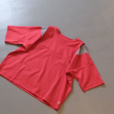 NAKAGAMI　メッシュショルダーカットソー　N0122S0007