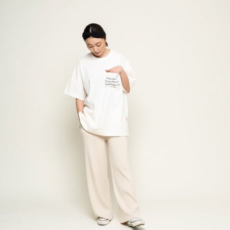 THOMAS MAGPIE　  Big T-shirt 我思う故に我あり　2203859