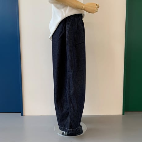 HARVESTY     DENIM CIRCUS PANTS　デニムサーカスパンツ / ワンウォッシュデニム　A11801 -98