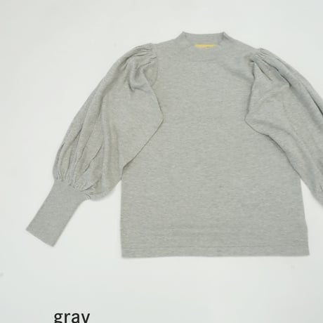 THOMAS MAGPIE　sleeve volume knit【2231707】