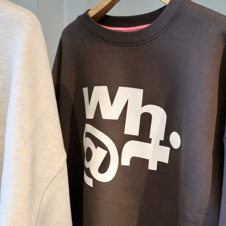 Thomas magpie sweat standard “WH@T”   2243870