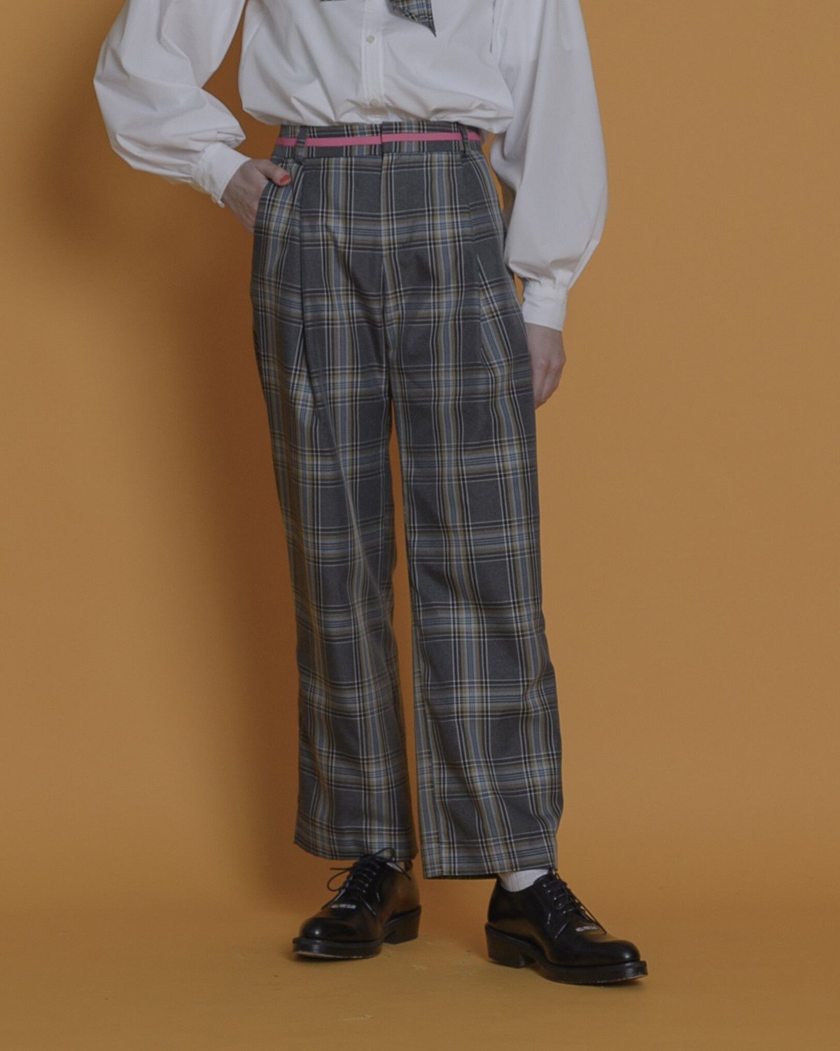 THOMAS MAGPIE check pants【2223301】 | geep