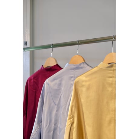 NAKAGAMI サテンビックシャツ （unisex）
