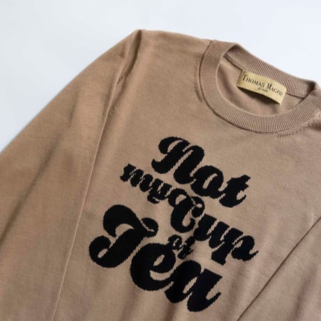 THOMAS MAGPIE　Not my cup Tea knit【2241708】