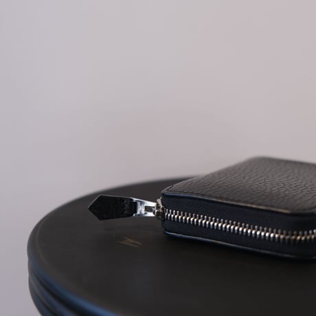 foot the coacher   SHORT ZIP WALLET    FTA1712008   BLACK/WHITE